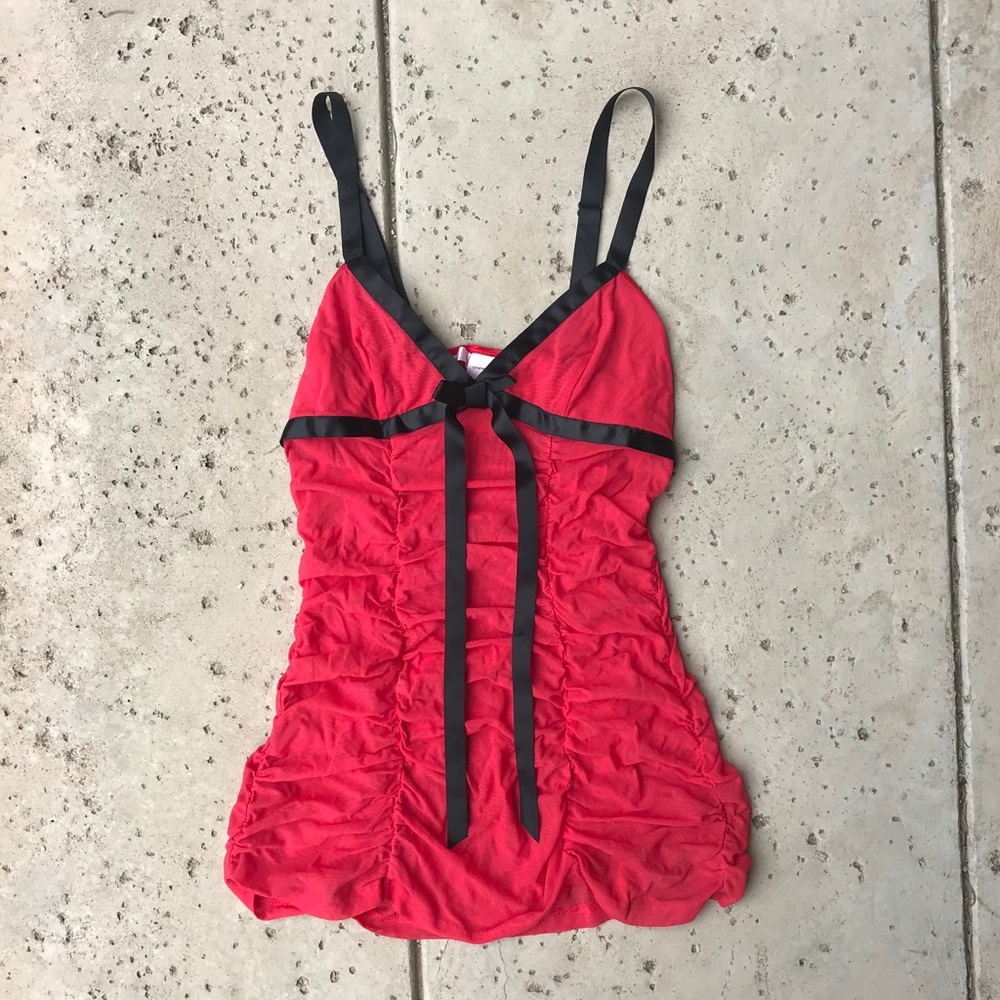 Victoria’s Secret ruched chemise